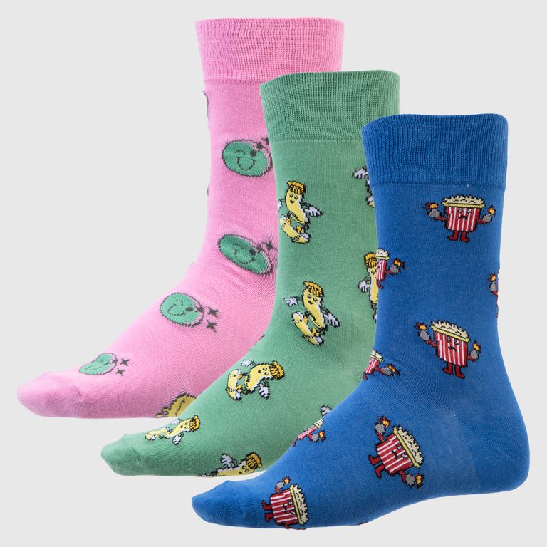 Pack De 3 Calcetines Hombre