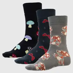 BEARCLIFF - Pack De 3 Calcetines Hombre
