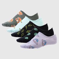 Pack De 5 Calcetines Invisibles Hombre