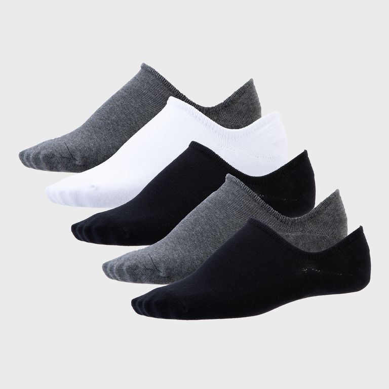 Pack De 5 Calcetines Invisibles Hombre