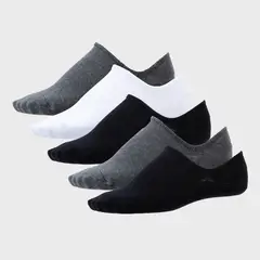 BEARCLIFF - Pack De 5 Calcetines Invisibles Hombre