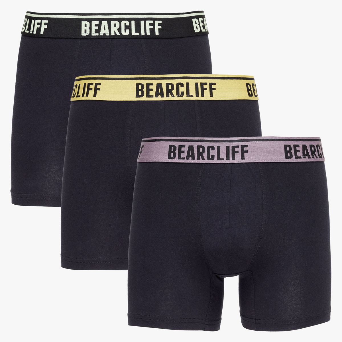 BEARCLIFF - Pack De 3 Bóxers Algodón Hombre Bearcliff