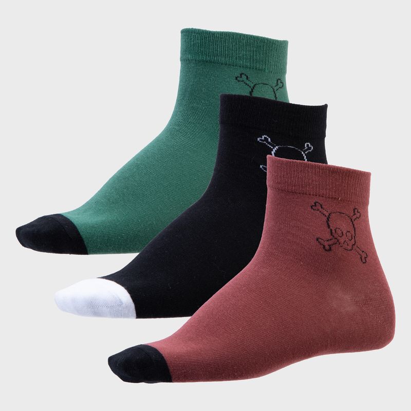 BEARCLIFF - Pack De 3 Calcetines Hombre Bearcliff