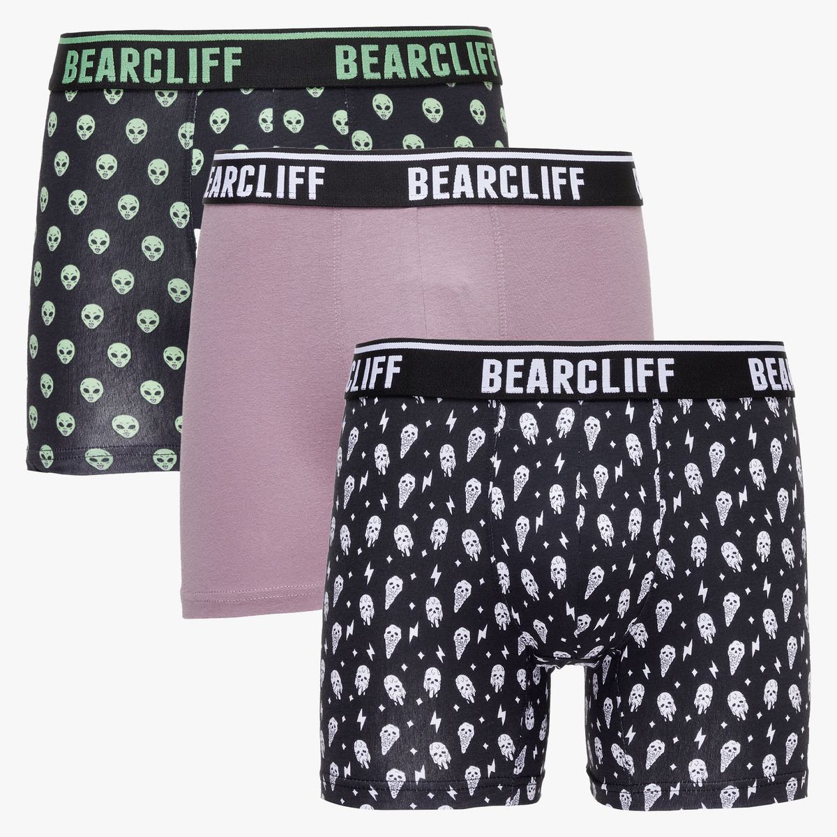 BEARCLIFF - Pack De 3 Bóxers Algodón Hombre Bearcliff