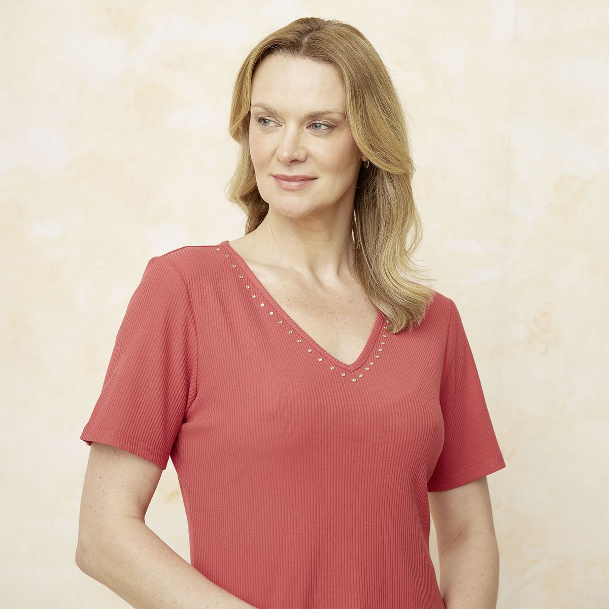 S COCCI - Polera Manga Corta Algodón Mujer S Cocci