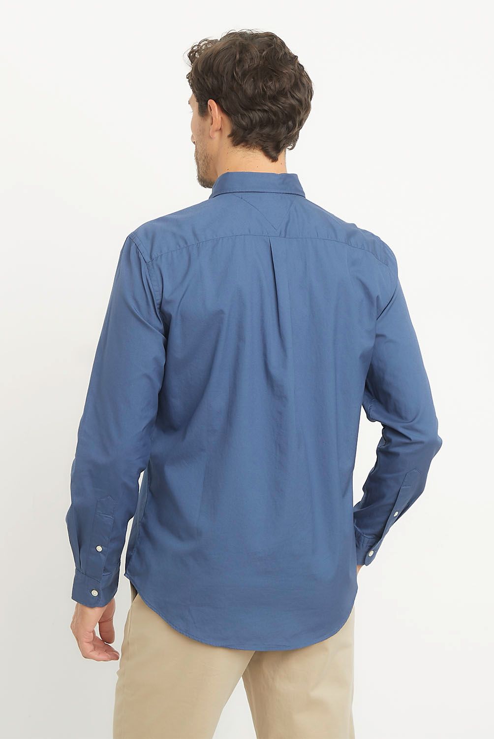 TOMMY HILFIGER - Camisa Casual Manga Larga Algodón Hombre Tommy Hilfiger
