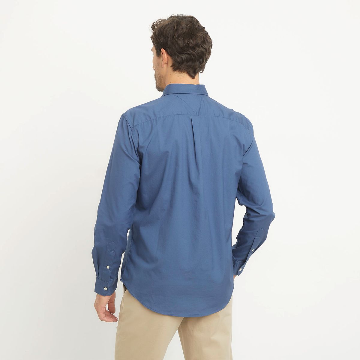 TOMMY HILFIGER - Camisa Casual Manga Larga Algodón Hombre Tommy Hilfiger