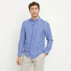 TOMMY HILFIGER - Camisa Casual Manga Larga Algodón Hombre
