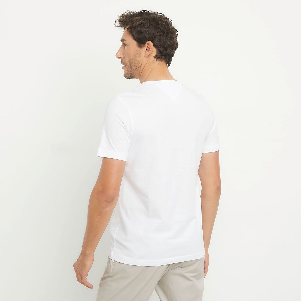 TOMMY HILFIGER - Polera Manga Corta Algodón Hombre Tommy Hilfiger