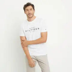 TOMMY HILFIGER - Polera Manga Corta Algodón Hombre