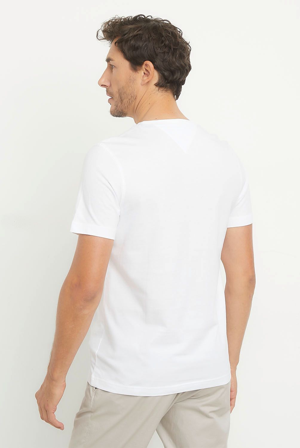 TOMMY HILFIGER - Polera Manga Corta Algodón Hombre Tommy Hilfiger
