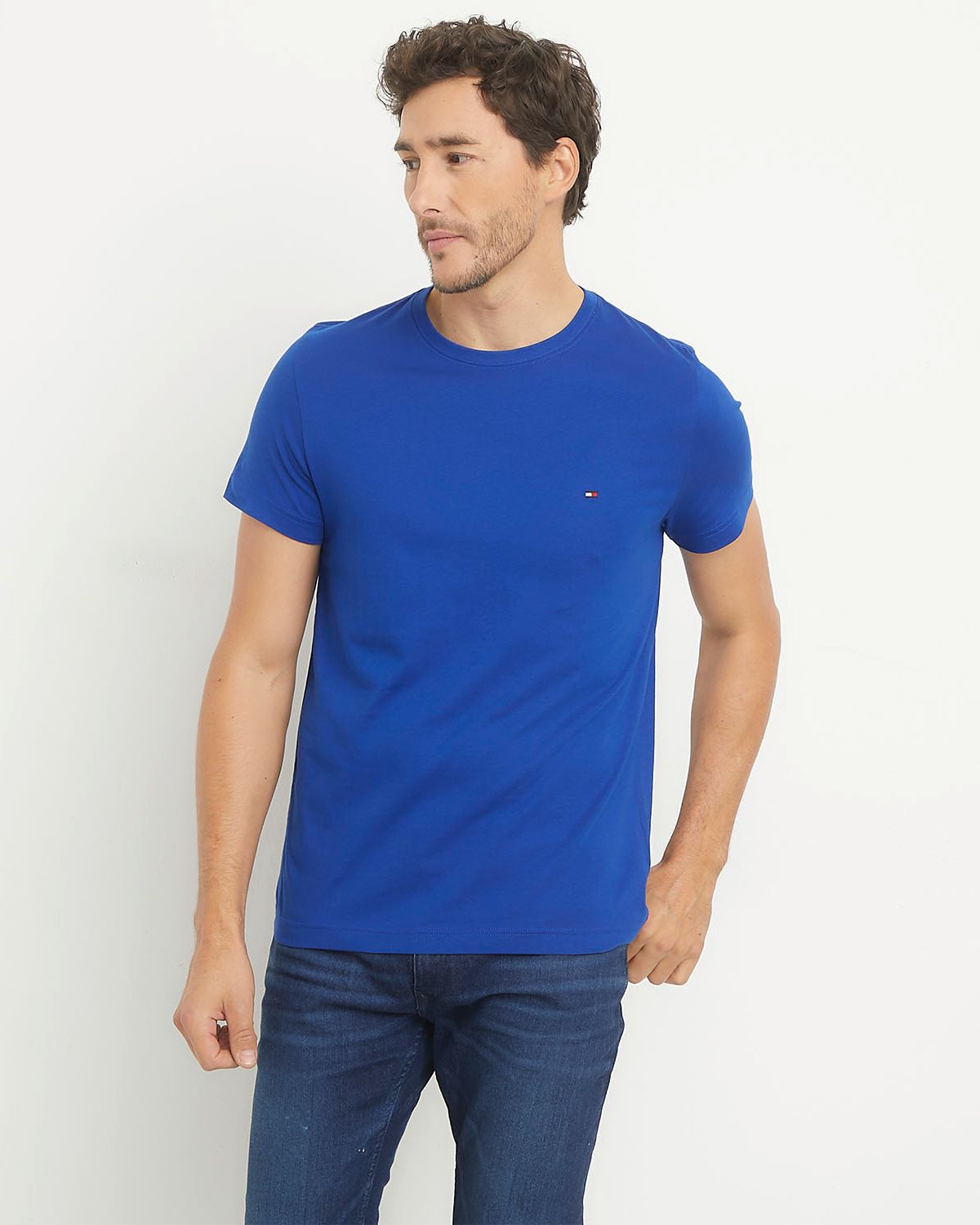 Abc Polera Tommy Hilfiger Hombre Azul Abcvisa Polera Tommy