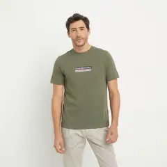 TOMMY HILFIGER - Polera Manga Corta Algodón Hombre