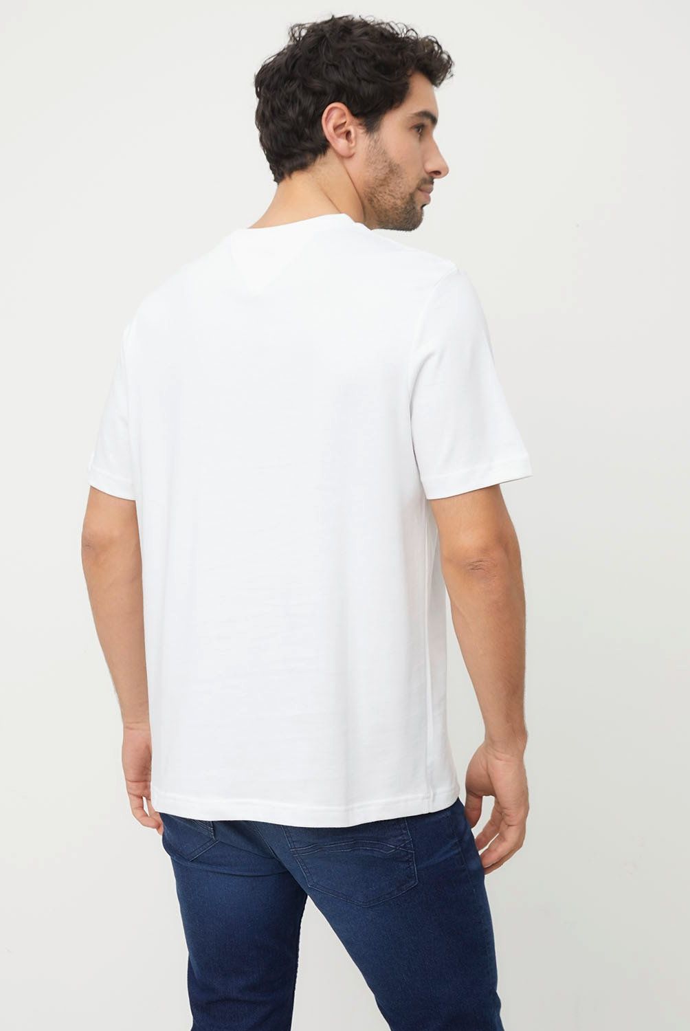 TOMMY HILFIGER - Polera Manga Corta Algodón Hombre Tommy Hilfiger