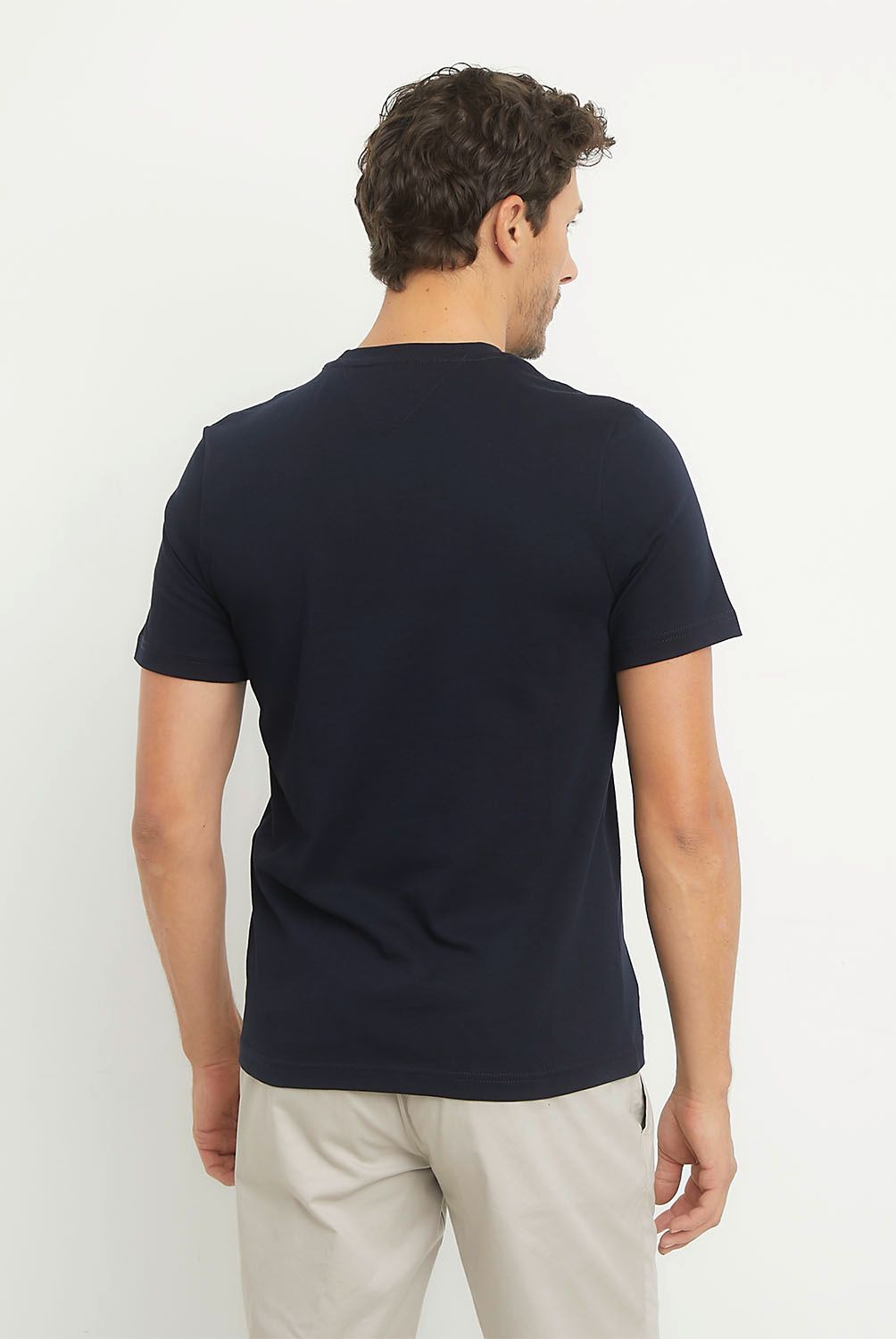 TOMMY HILFIGER - Polera Manga Corta Algodón Hombre Tommy Hilfiger
