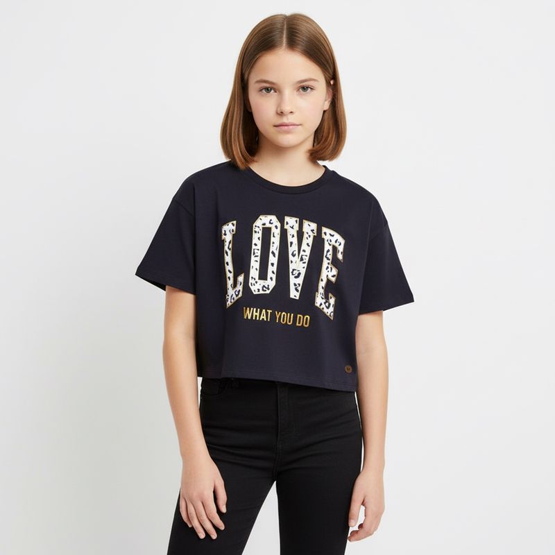 ELEVEN - Polera Niña Algodón Eleven