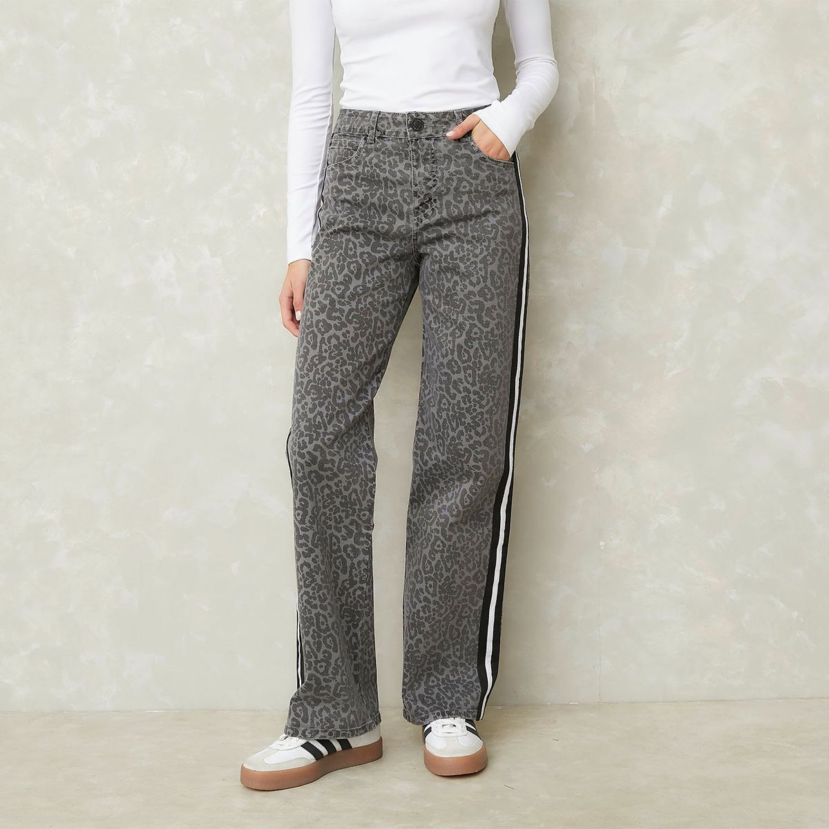 SYBILLA - Jeans Tiro Medio Mujer Sybilla