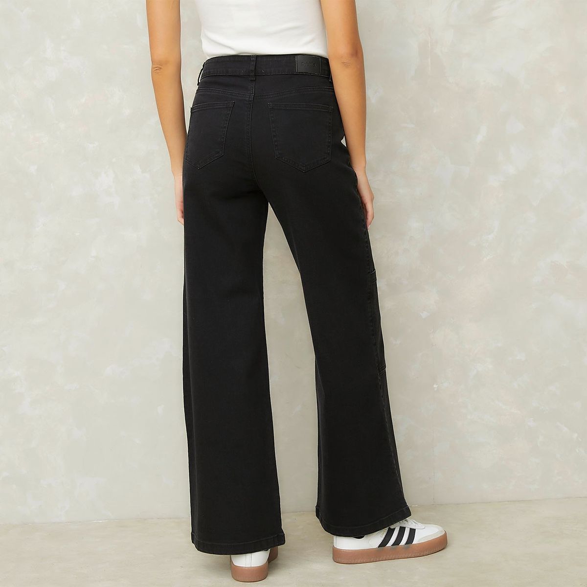SYBILLA - Jeans Tiro Medio Mujer Sybilla