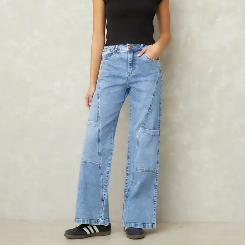 SYBILLA - Jeans Tiro Medio Mujer