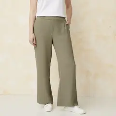 S COCCI - Pantalón Palazzo Tiro Medio Mujer