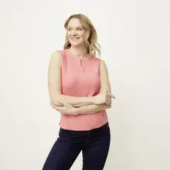 NEWPORT - Polera Sin Mangas Algodón Mujer