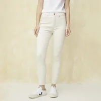 Jeans Skinny Tiro Medio Mujer
