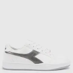 DIADORA - Court Zapatilla Urbana Niña Plateado (34 a 39)