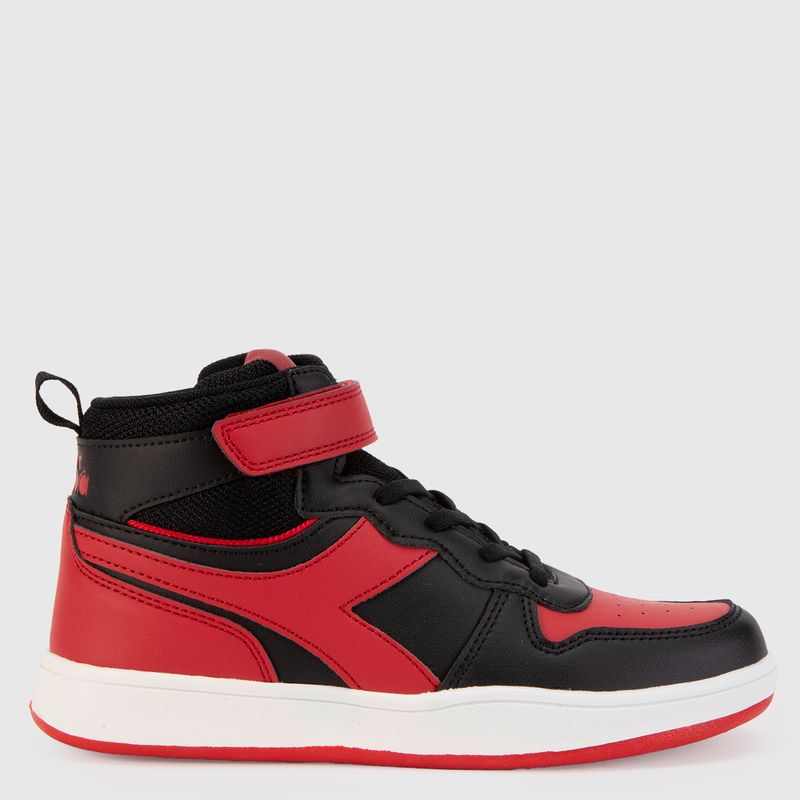 DIADORA - Courtihig Zapatilla Urbana Niño Rojo (34 a 39) Diadora