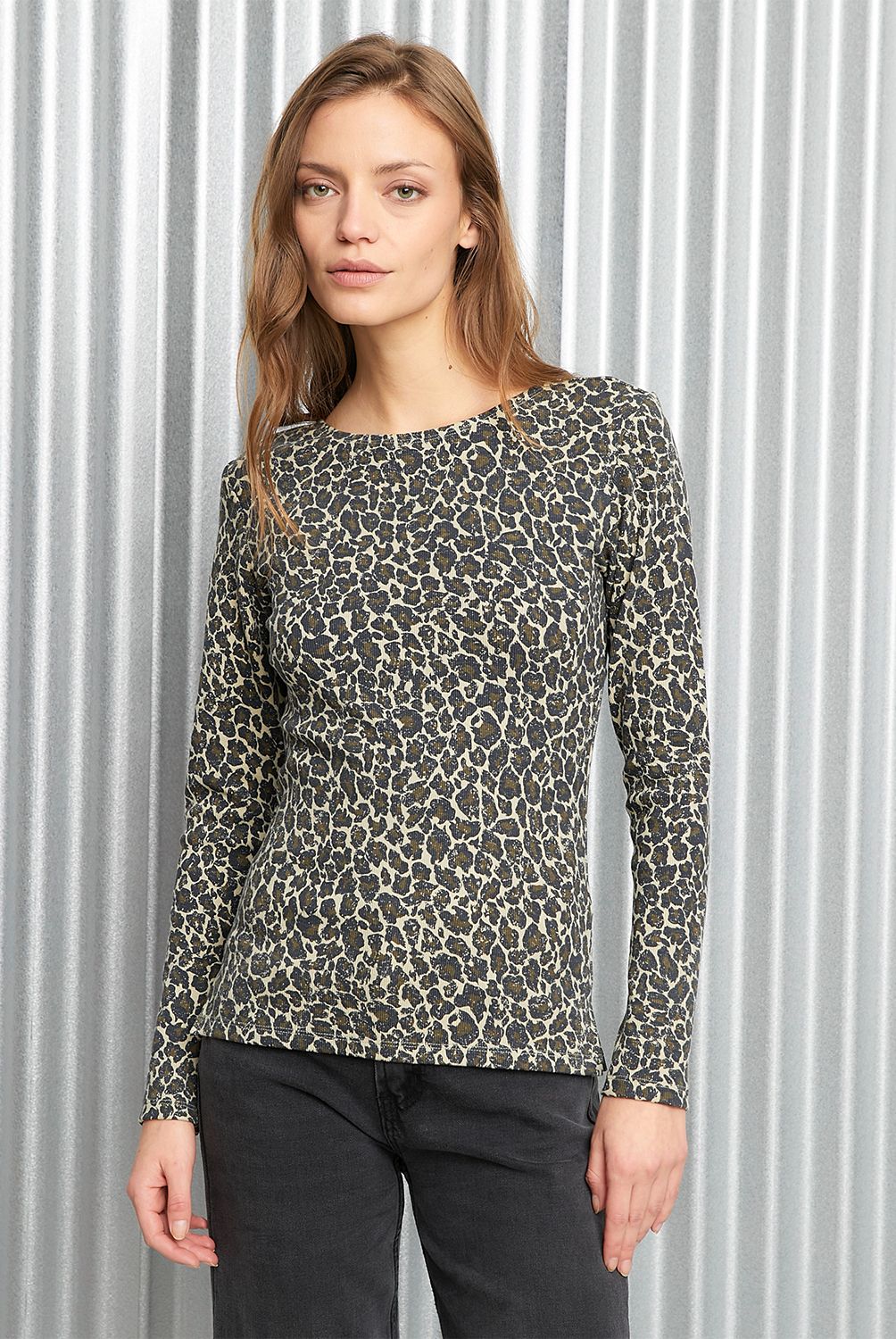 AMERICANINO - Polera Manga Larga Algodón Mujer Americanino