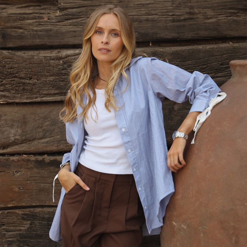 BASEMENT - Blusa Mujer Paula Mekis
