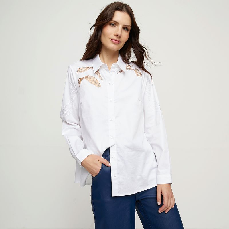 APOLOGY - Blusa Manga Larga Algodón Mujer Apology