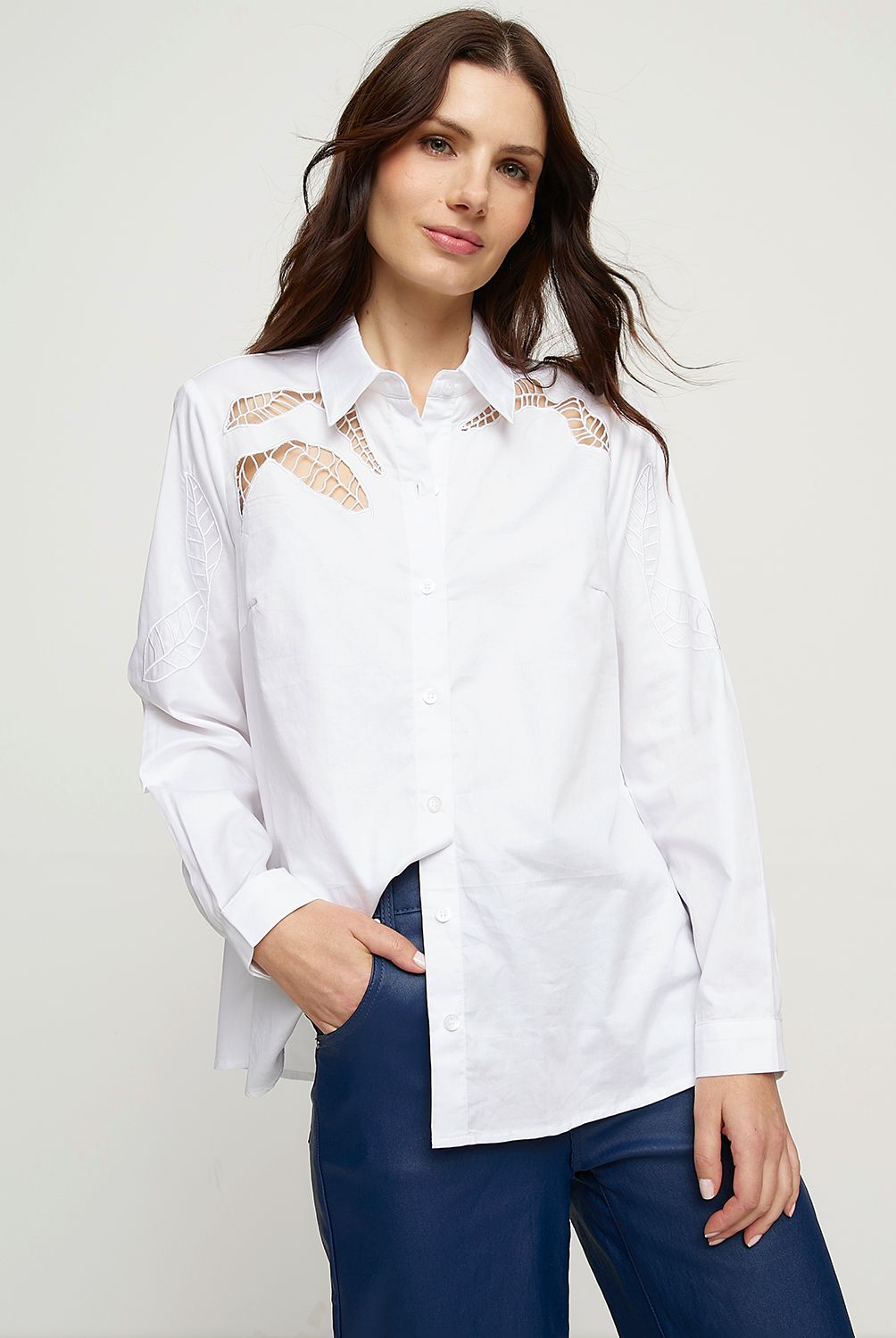 APOLOGY - Blusa Manga Larga Algodón Mujer Apology