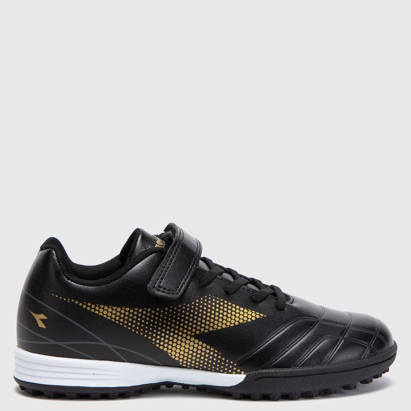 DIADORA - Saturno Zapatilla Baby Fútbol Niño Negro (27 a 33) Diadora