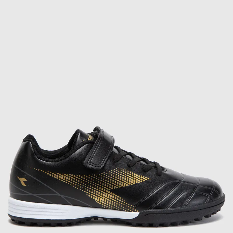 DIADORA - Saturno Zapatilla Baby Fútbol Niño Negro (27 a 33) Diadora