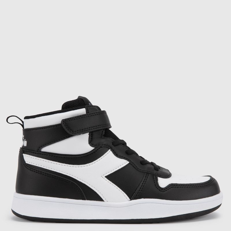 DIADORA - Courtihig Zapatilla Urbana Niño Negro (34 a 39) Diadora