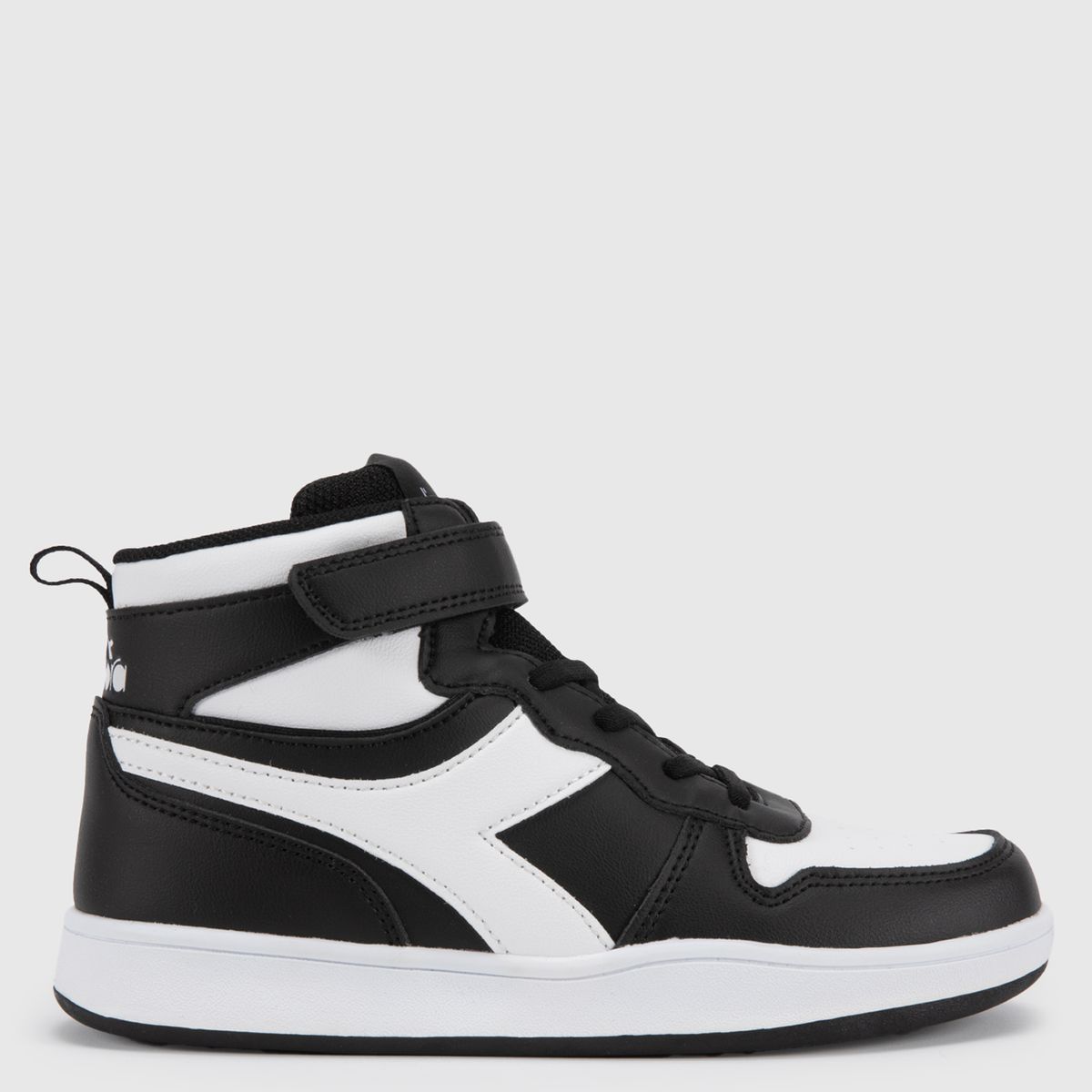 DIADORA - Courtihig Zapatilla Urbana Niño Negro (34 A 39) Diadora