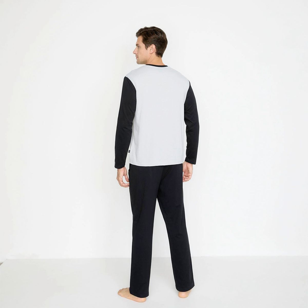 NEWPORT - Pijama Largo Newport Algodón Hombre