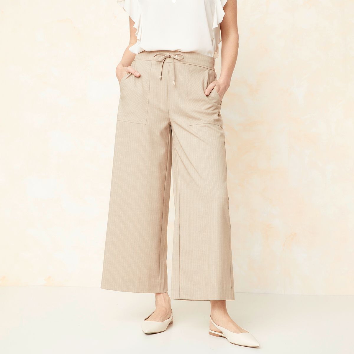 S COCCI - Pantalón Recto Tiro Alto Mujer S.Cocci