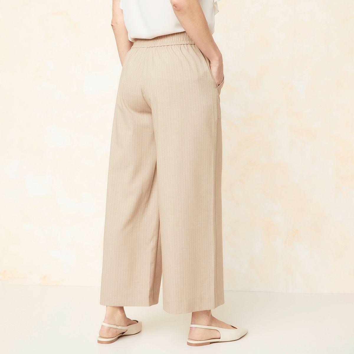 S COCCI - Pantalón Recto Tiro Alto Mujer S.Cocci