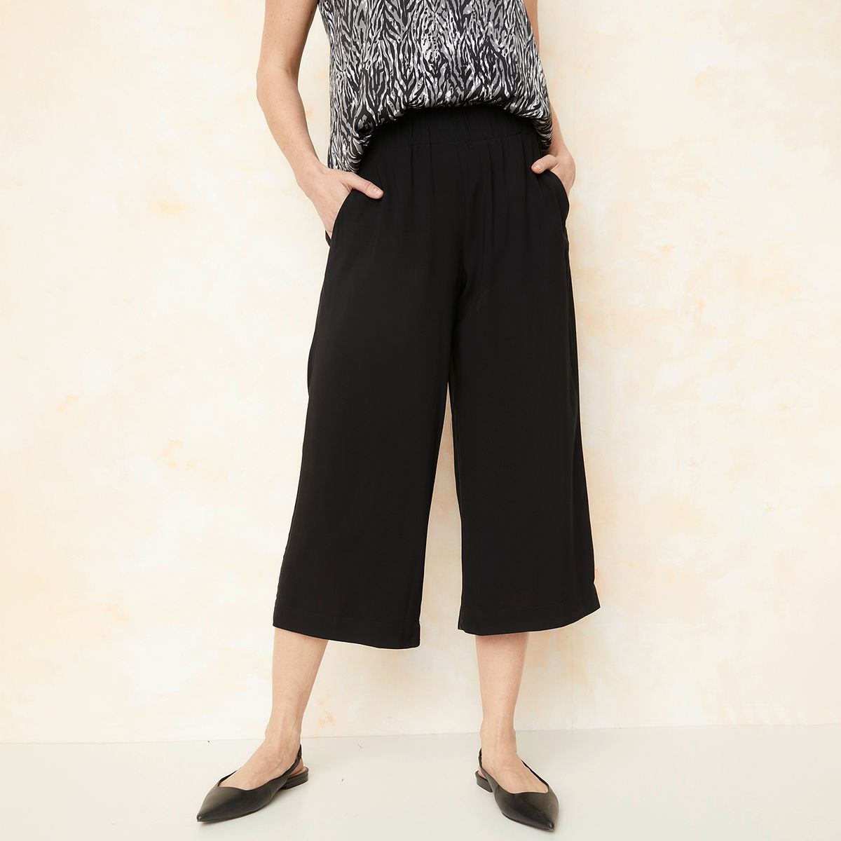 S COCCI - Pantalón Básico Tiro Alto Mujer S.Cocci