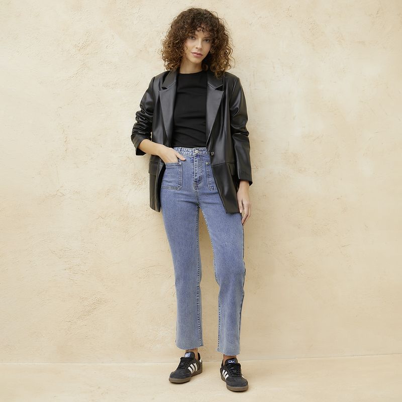 BASEMENT - Jeans Cropped Mujer Basement