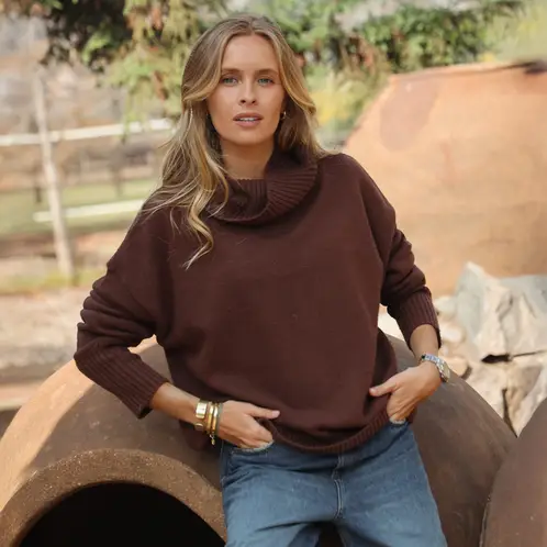 BASEMENT - Sweater Mujer Paula Mekis