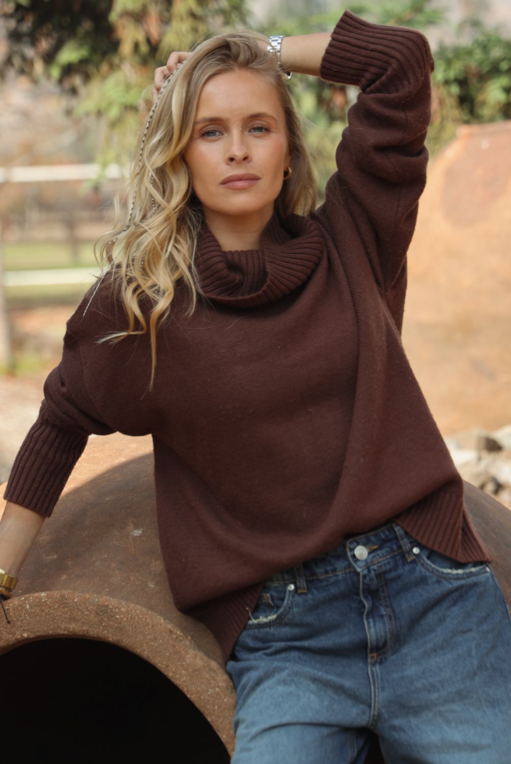BASEMENT - Sweater Mujer Paula Mekis