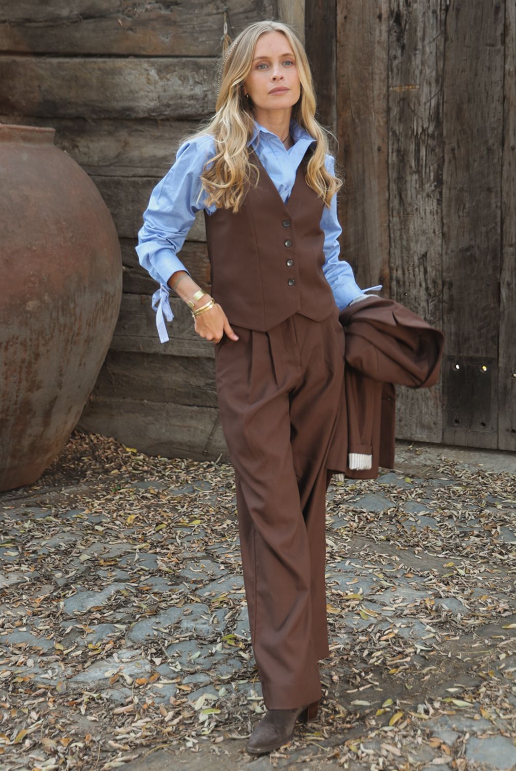 BASEMENT - Vest Mujer Paula Mekis