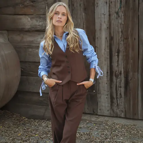 BASEMENT - Vest Mujer Paula Mekis