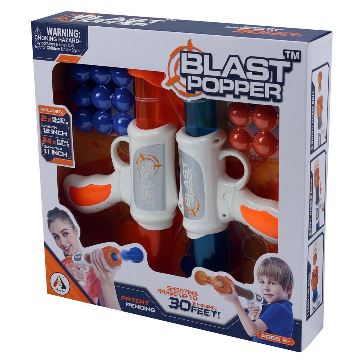 AOJIE - Pack 2 Lanzadores Foam Aojie