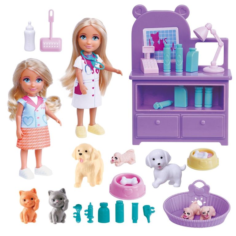 KIDS N PLAY Playset Muñeca Veterinaria