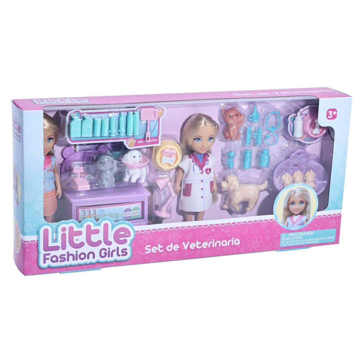 KIDS N PLAY - Playset Muñeca Veterinaria Kids N Play