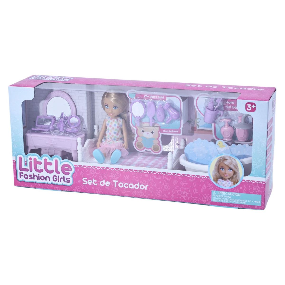 KIDS N PLAY - Playset Muñeca Cama Y  Tina Kids N Play