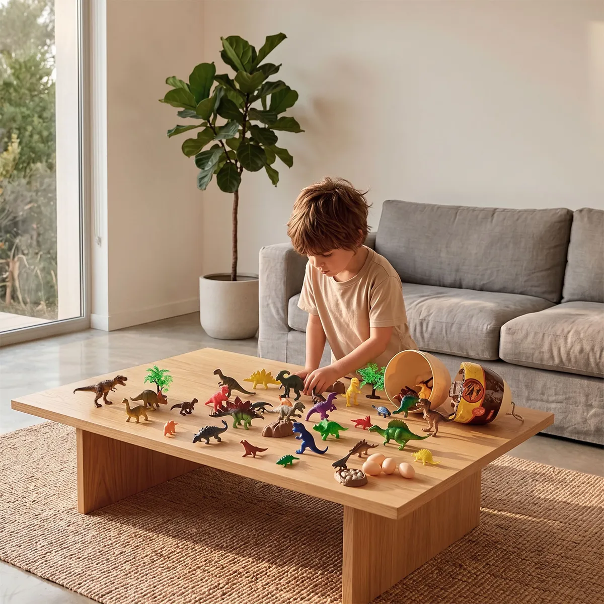 KIDS N PLAY - Huevo Dinosaurio ( 35 piezas) Kids N Play